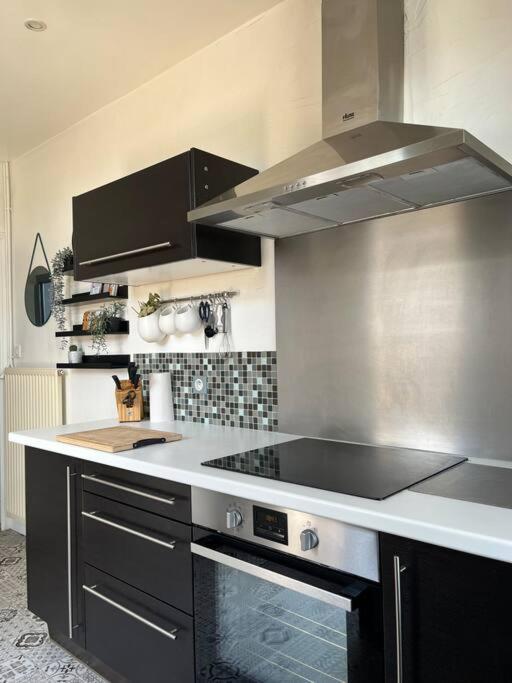 Duplex De Charme En Centre Ville Avec Terrasse Бриве-ла-Гаилларде Экстерьер фото